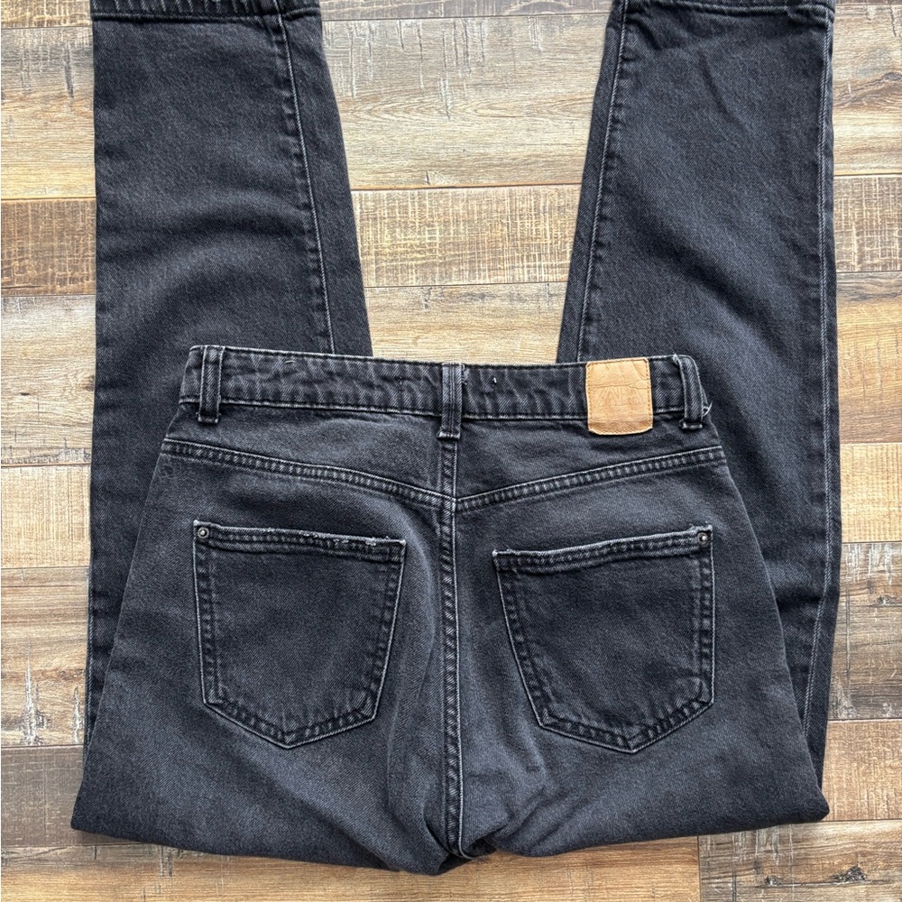 Zara Washed Black Jeans - Picture 3 of 4